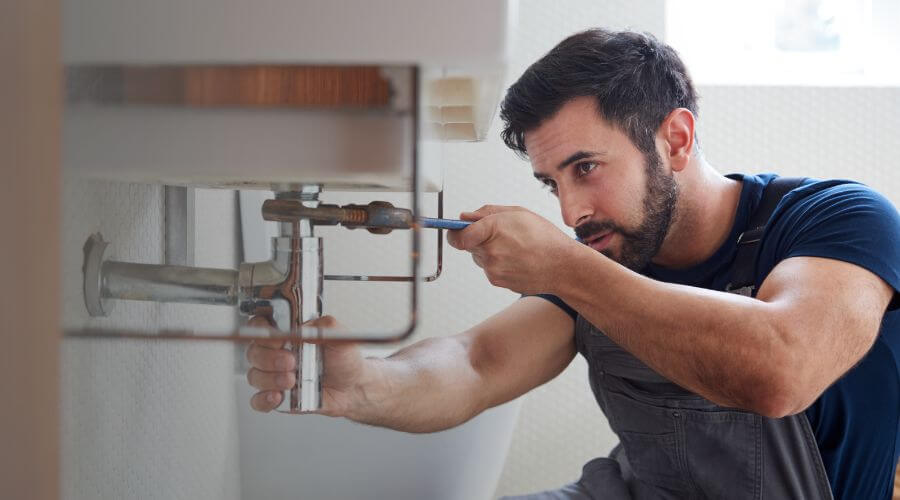 Sink faucet installation in Townsend, MT